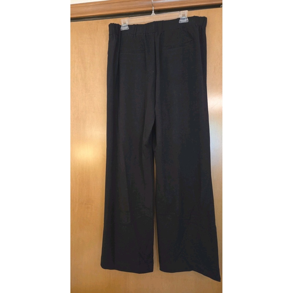 NIC+ZOE Women's Wide Leg High Rise Stretch Pants Black Onyx Size XL NEW! $148 - Picture 3 of 13